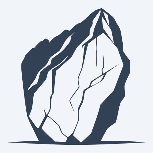 a rock graphic