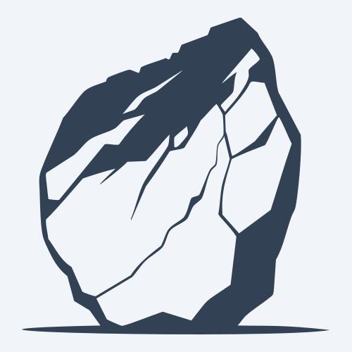 a rock graphic