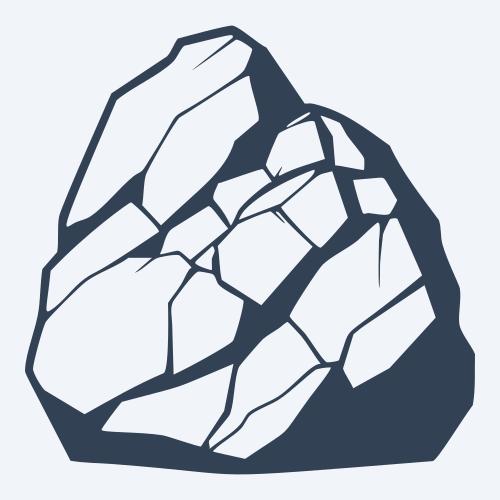 a rock graphic