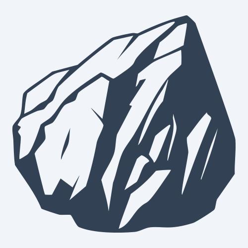 a rock graphic