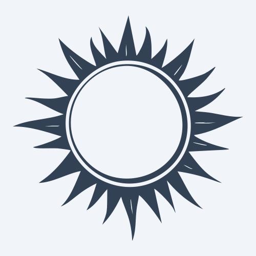 a sun vector