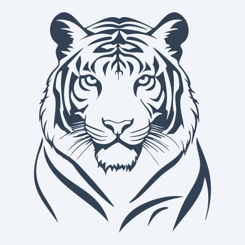 a tiger vector