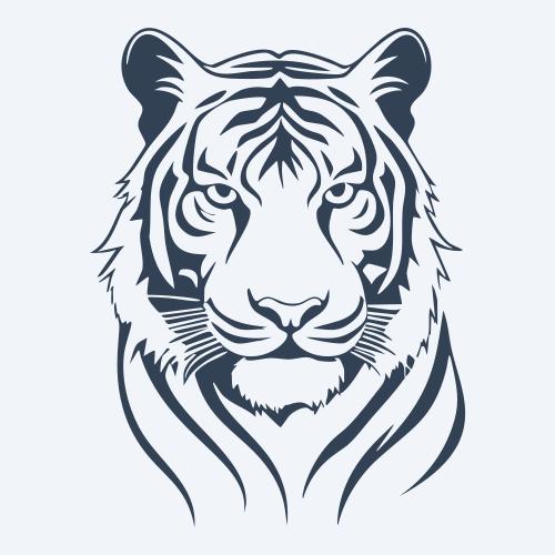 a tiger vector