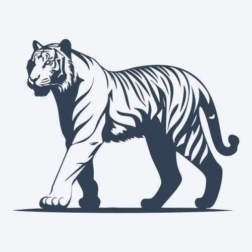 a tiger vector