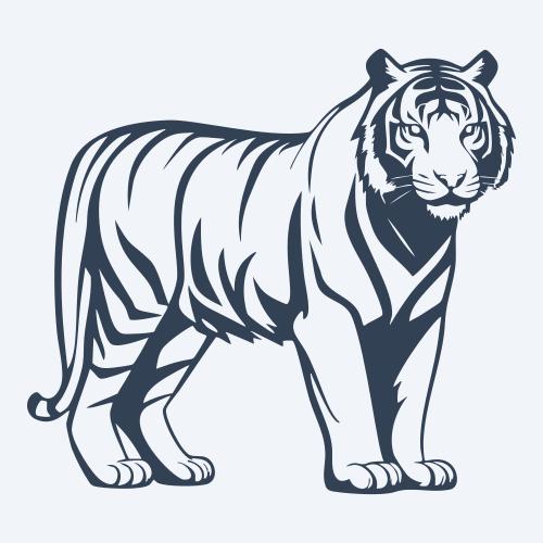 a tiger vector