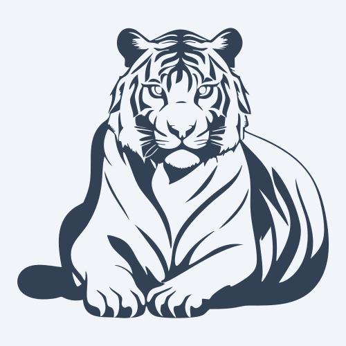 a tiger vector