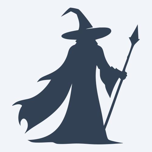 a wizard vector