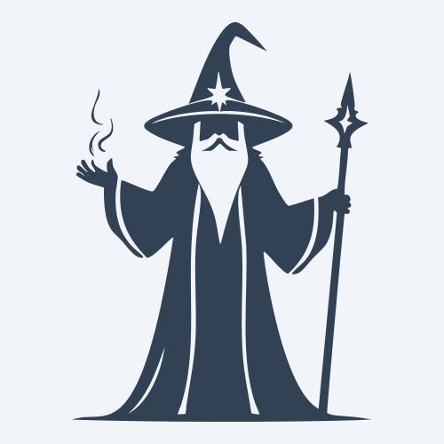 a wizard vector
