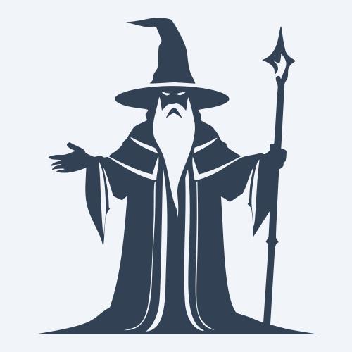 a wizard vector