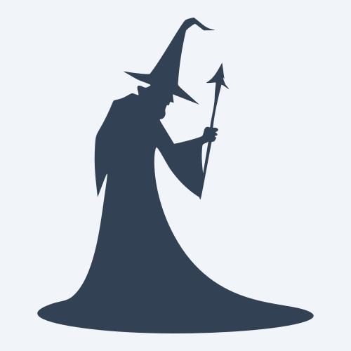 a wizard vector