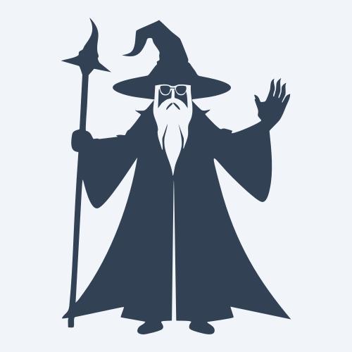 a wizard vector