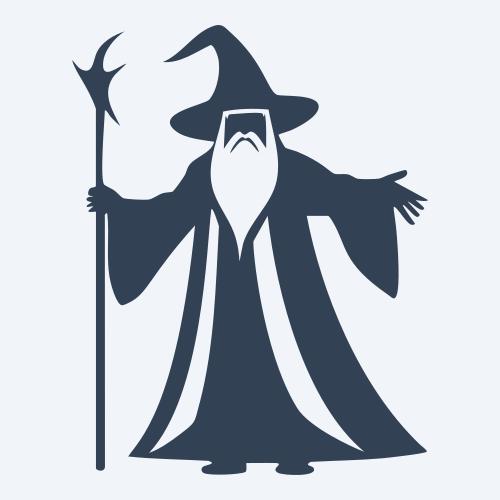 a wizard vector