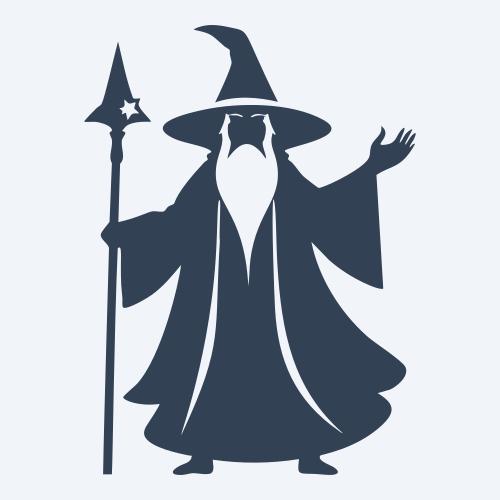 a wizard vector