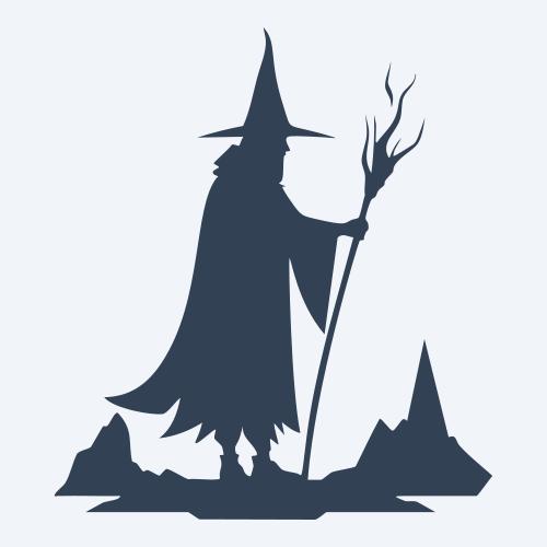 a wizard vector