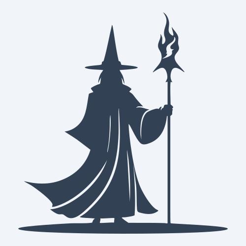 a wizard vector