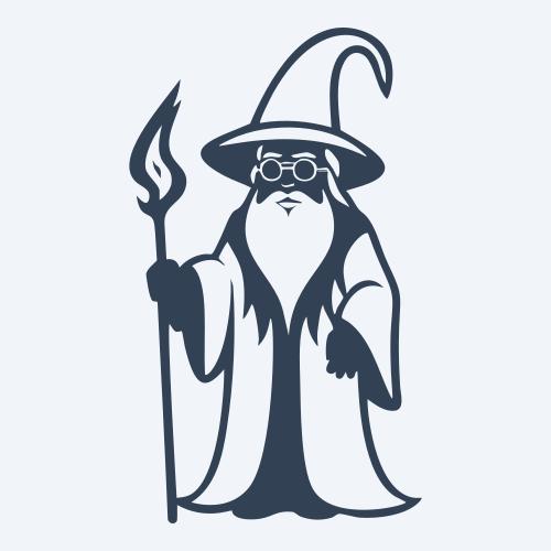 a wizard vector