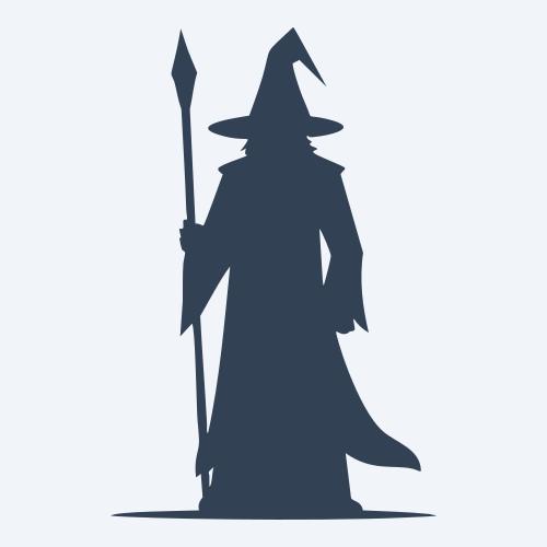 a wizard vector