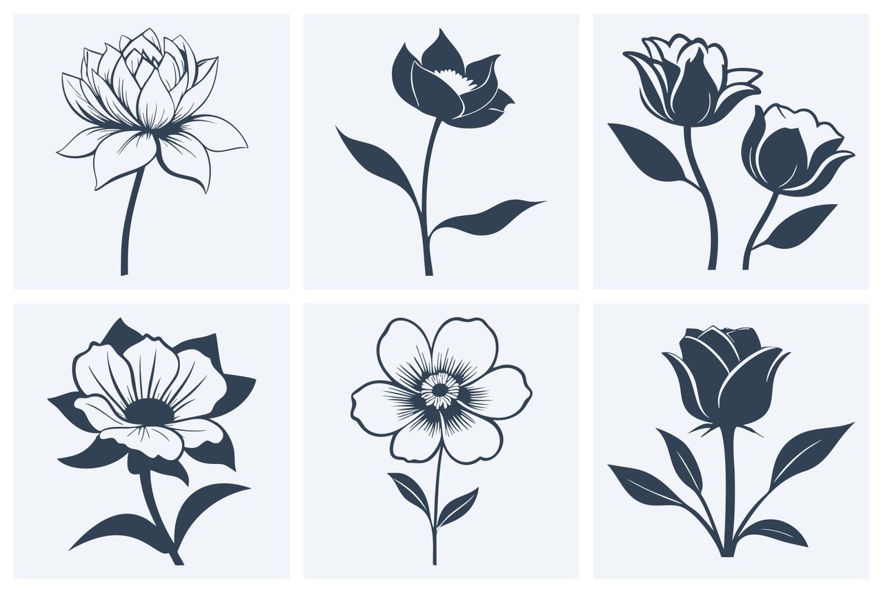 Tiny Vector Flower – Tiny Vectors